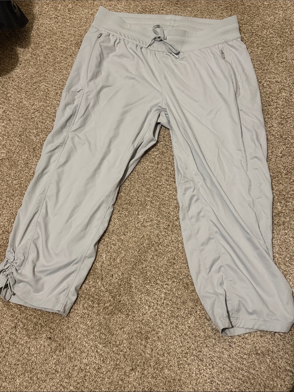 The North Face Light Gray Capri Performance Pants